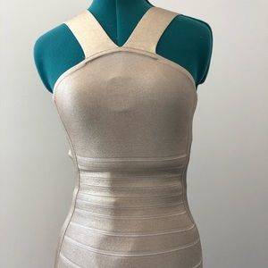 gold marciano stretchy mini